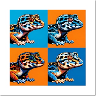 Tokay Gecko Pop Art - Cool Lizard Posters and Art